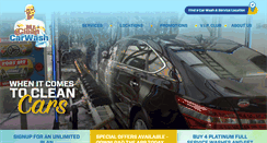 Desktop Screenshot of mrcleancarwash.com